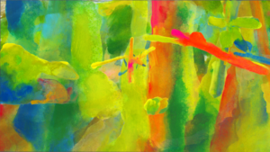 霞始めてたなびく